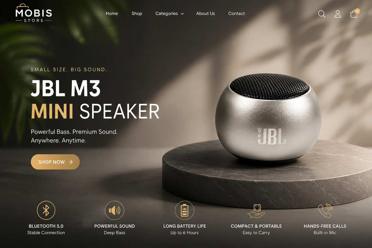 JBL MINI M3 SPEAKER
